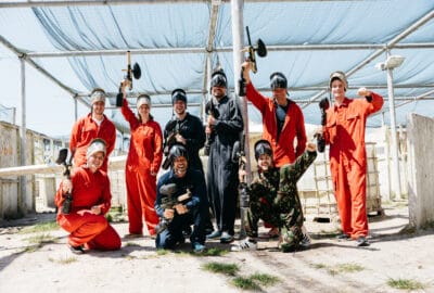 Paintball groepsuitje