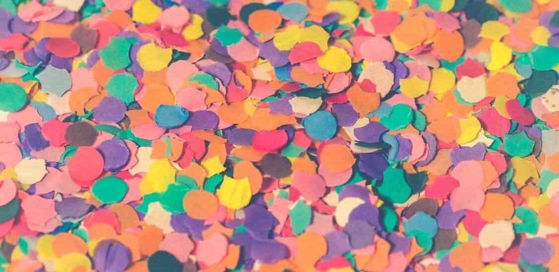 Kinderfeestje confetti