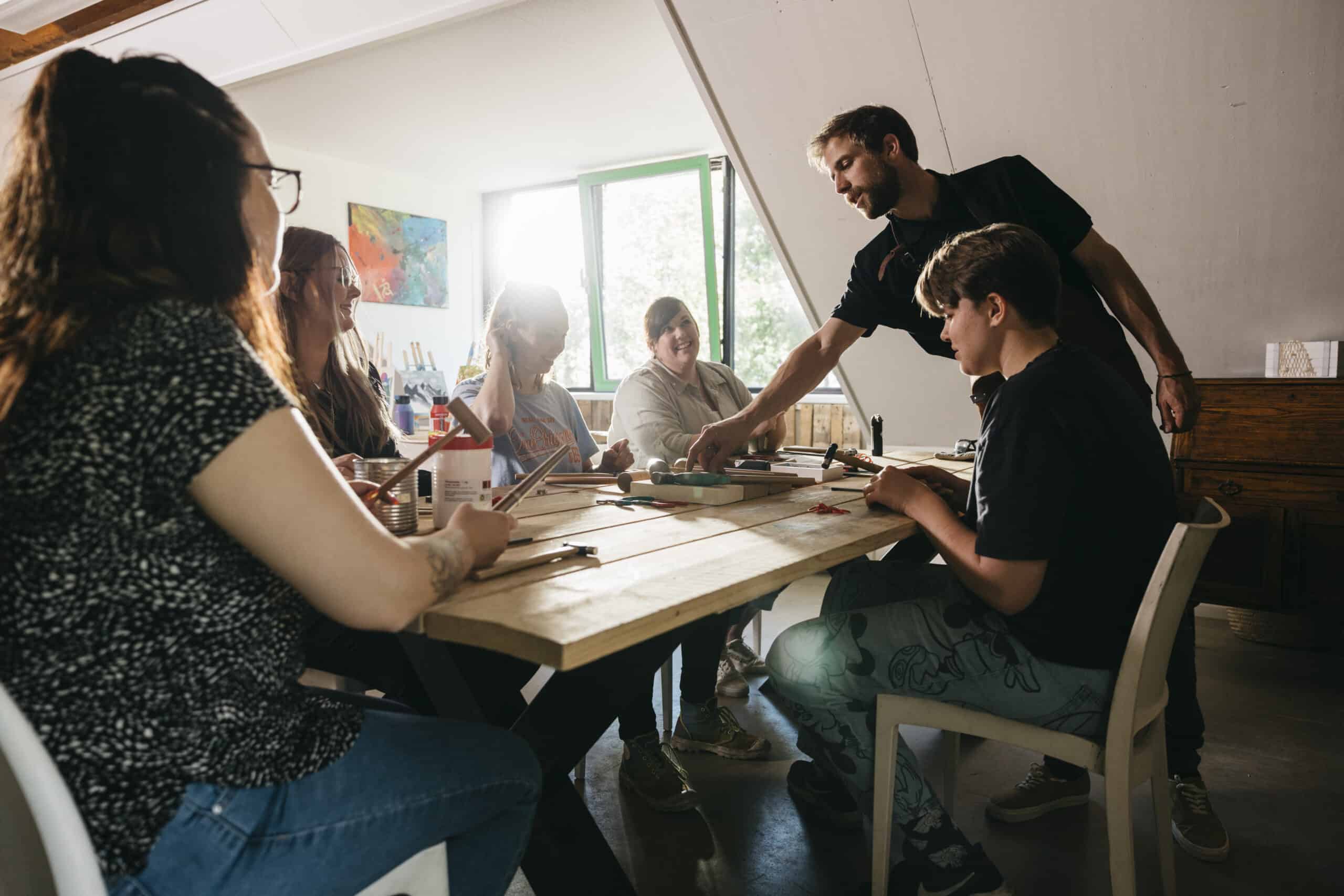 Workshop zilveren ring vriendenuitje