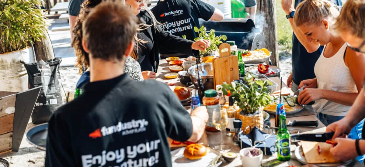 Hamburger workshop teamuitje