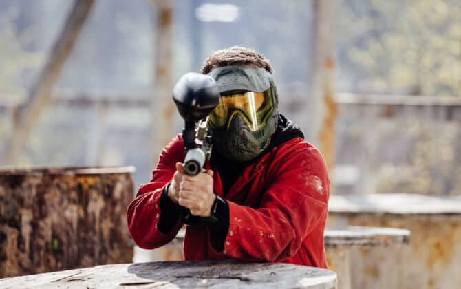 paintball speler mikt