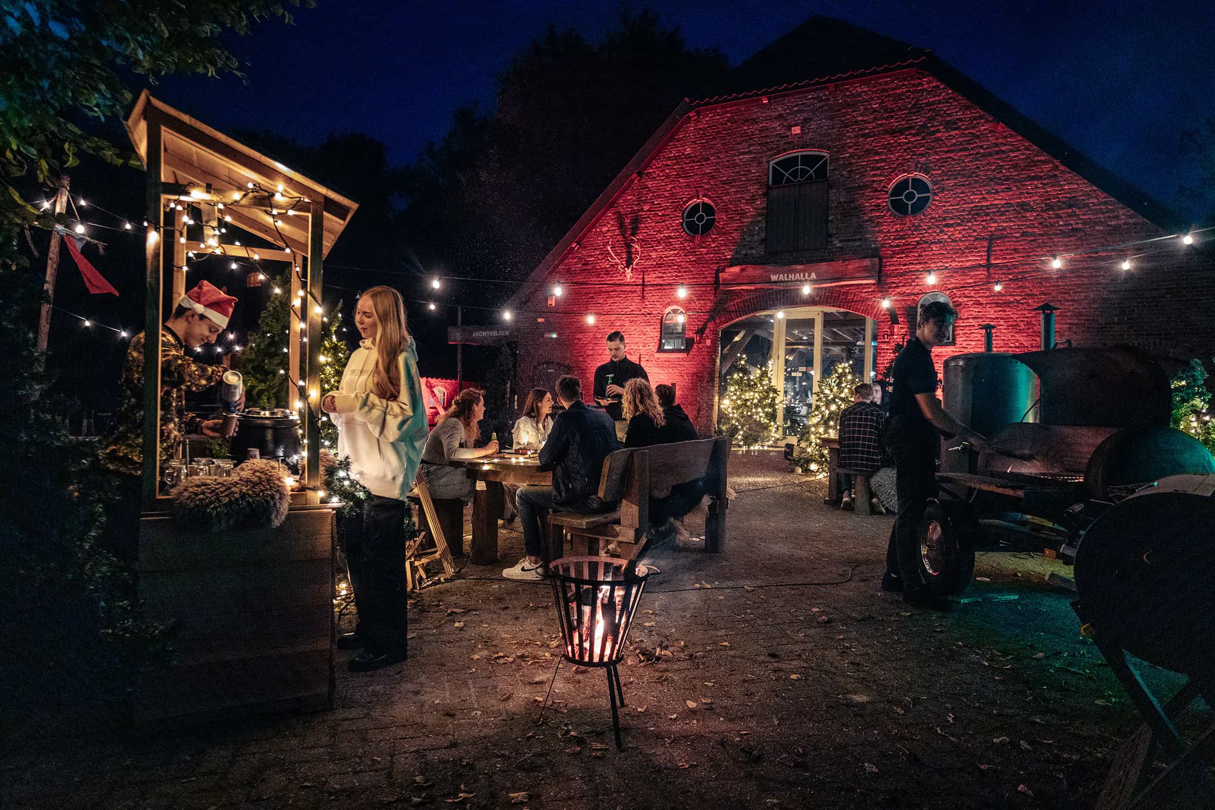 Winter bedrijfsborrel